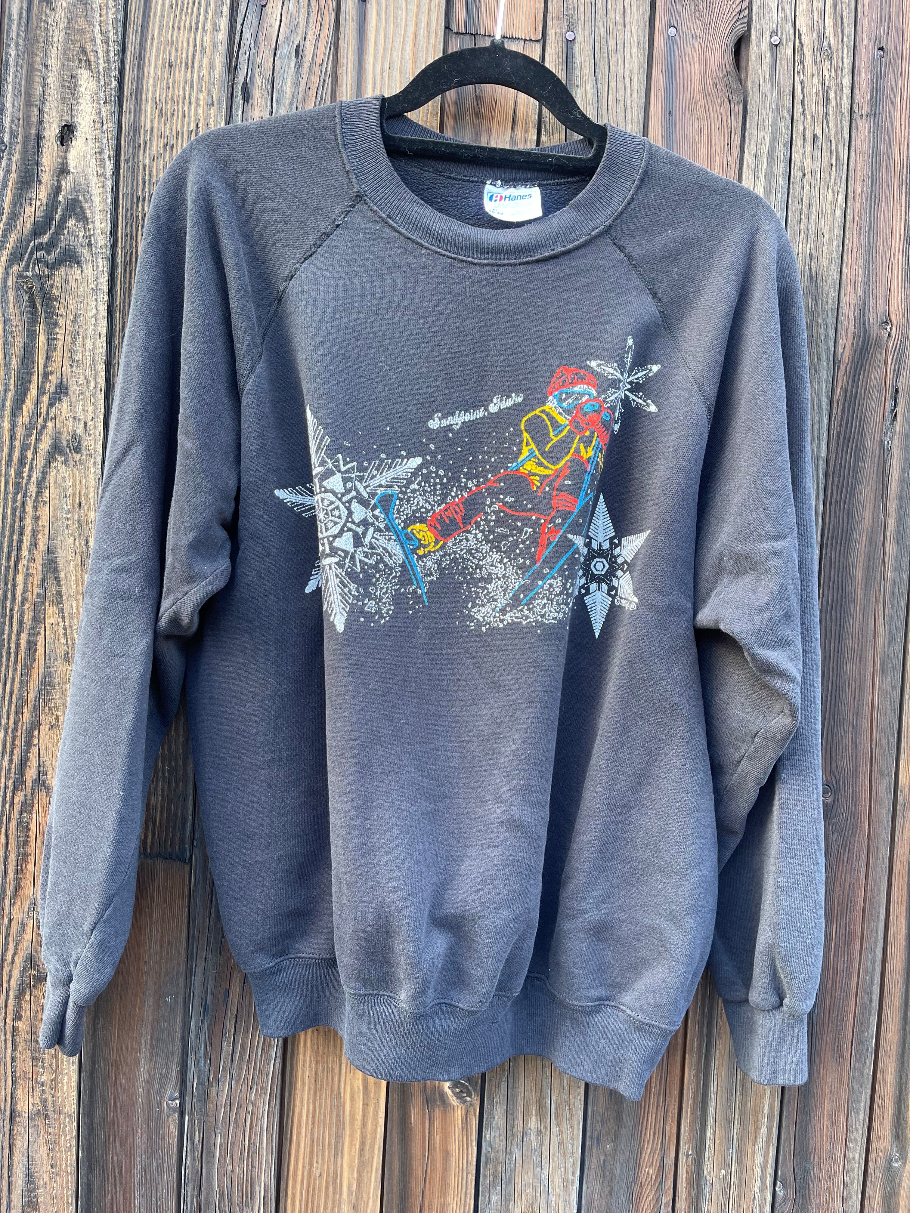 Vintage Sandpoint Ski Crewneck Sweatshirt