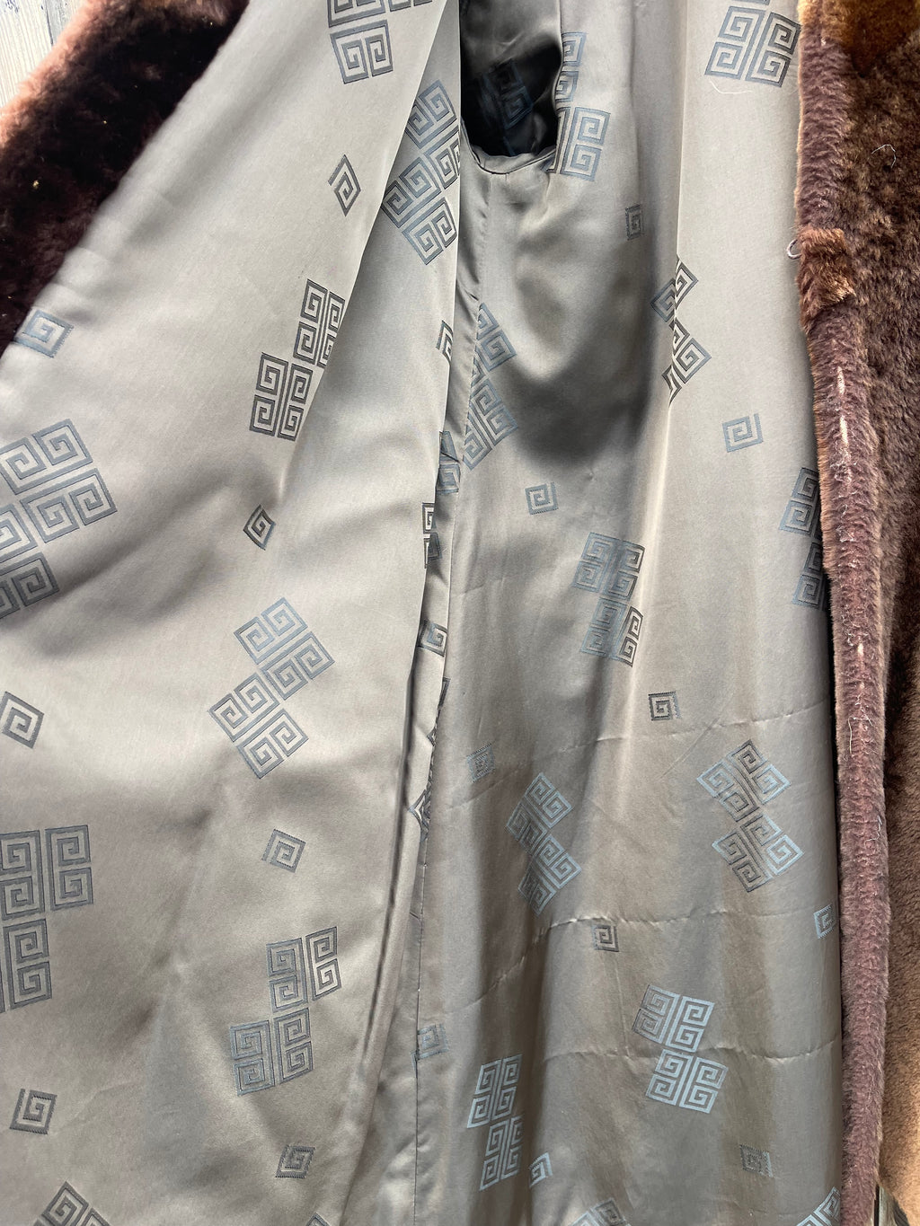 Vintage Faux Fir Coat