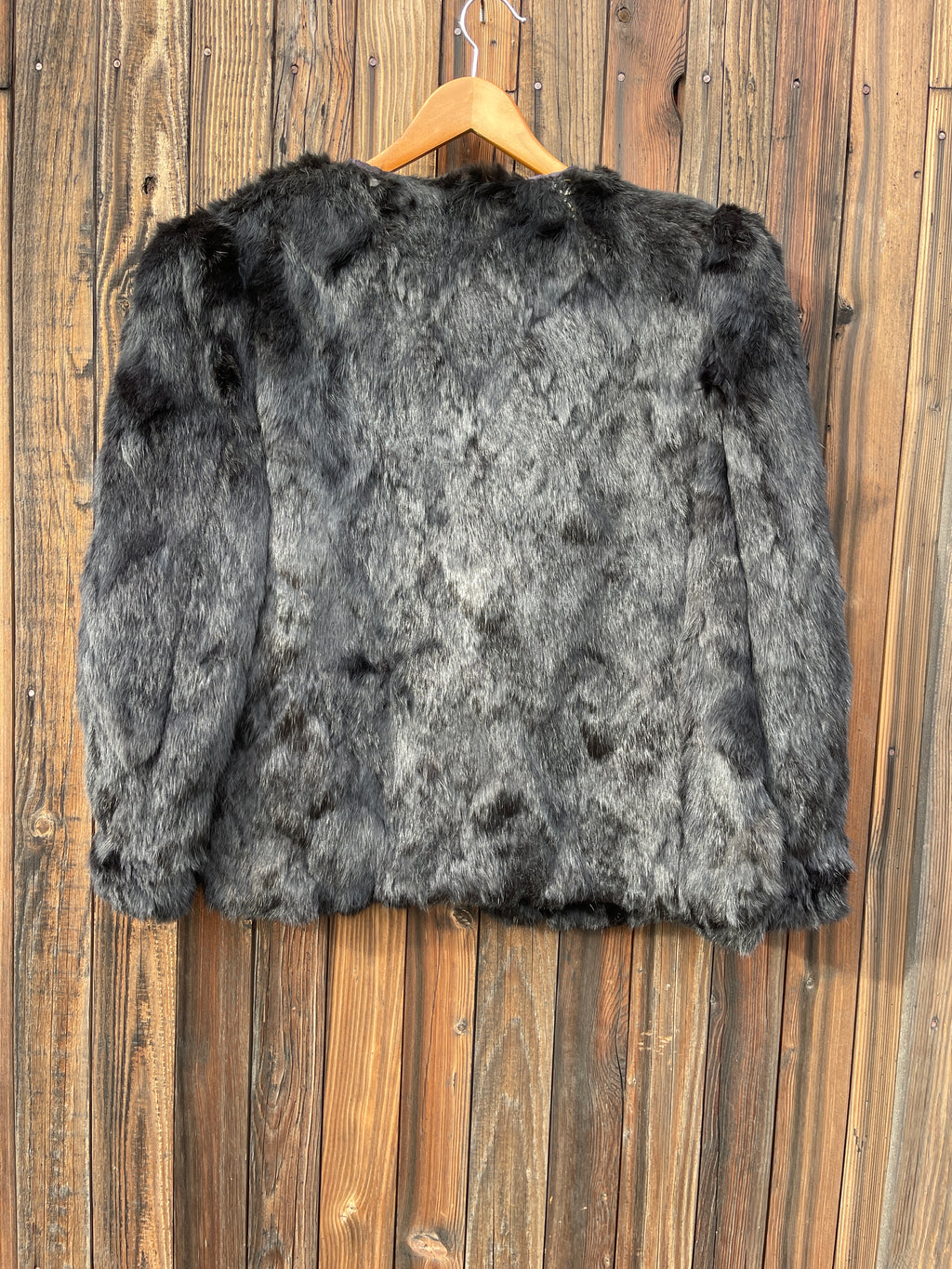 Real dyed rabbit fur