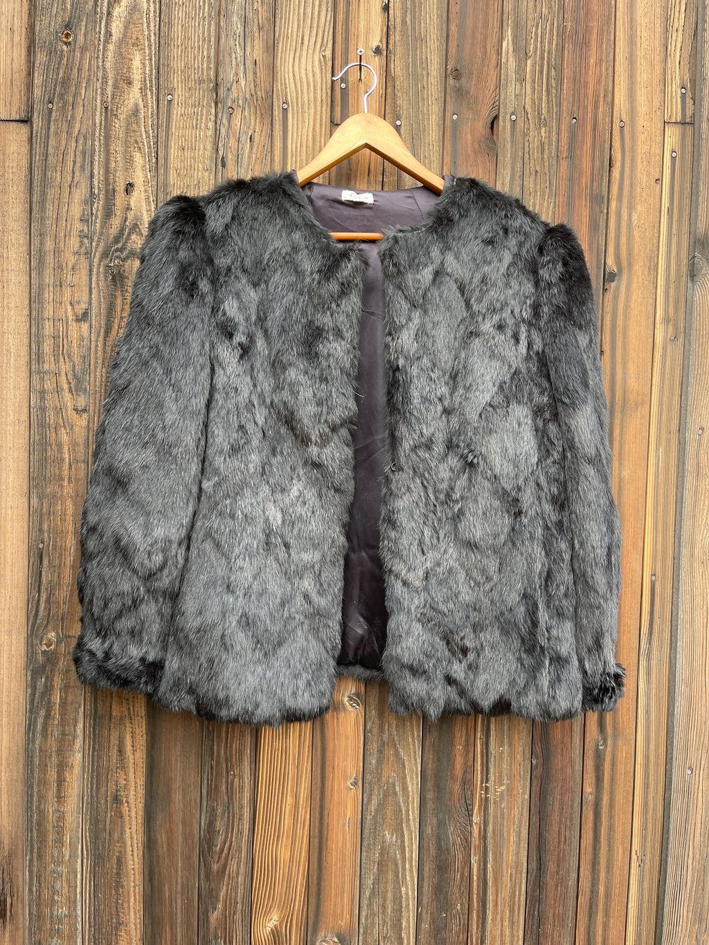 Real dyed rabbit fur