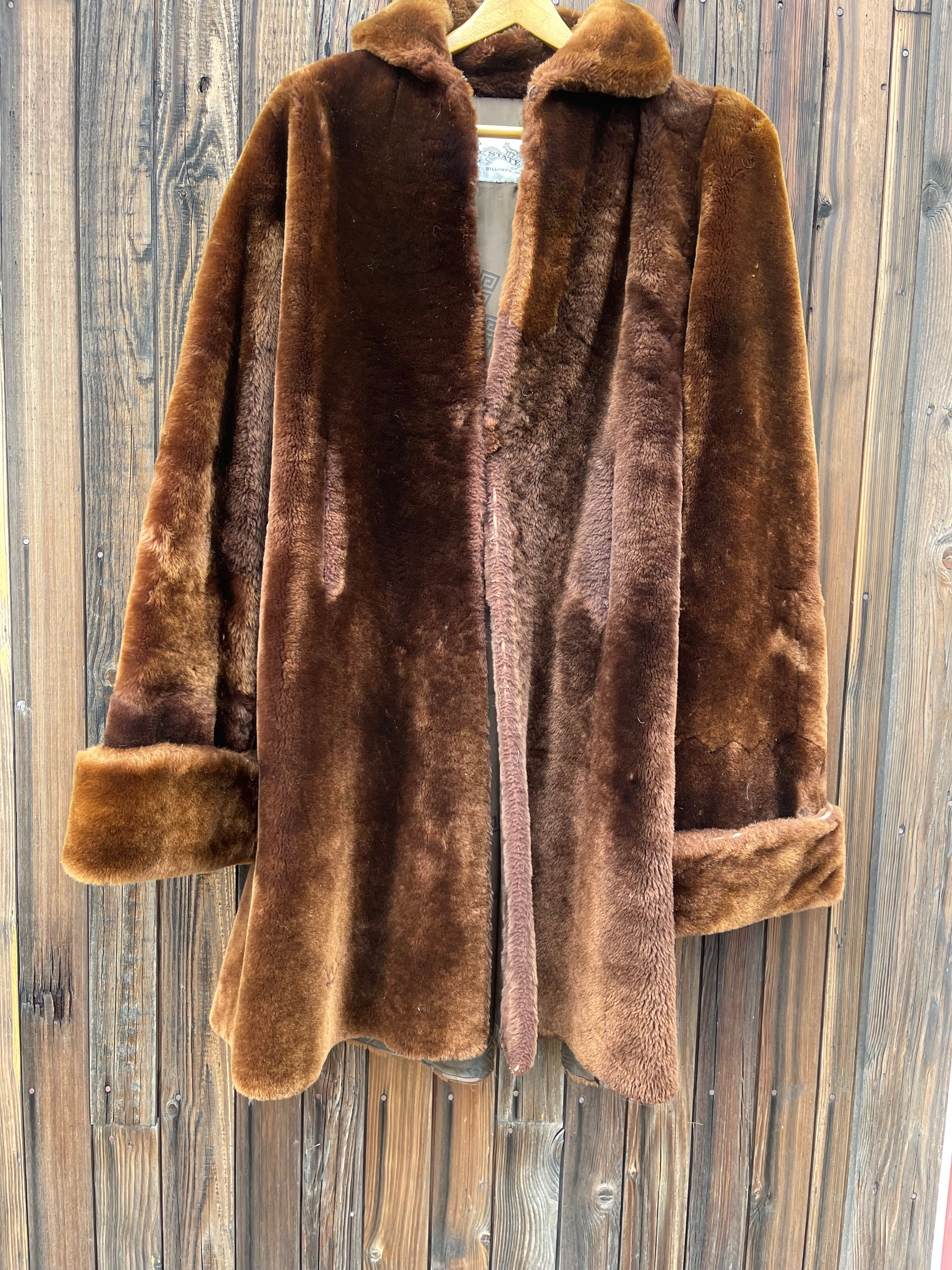 Vintage Faux Fir Coat