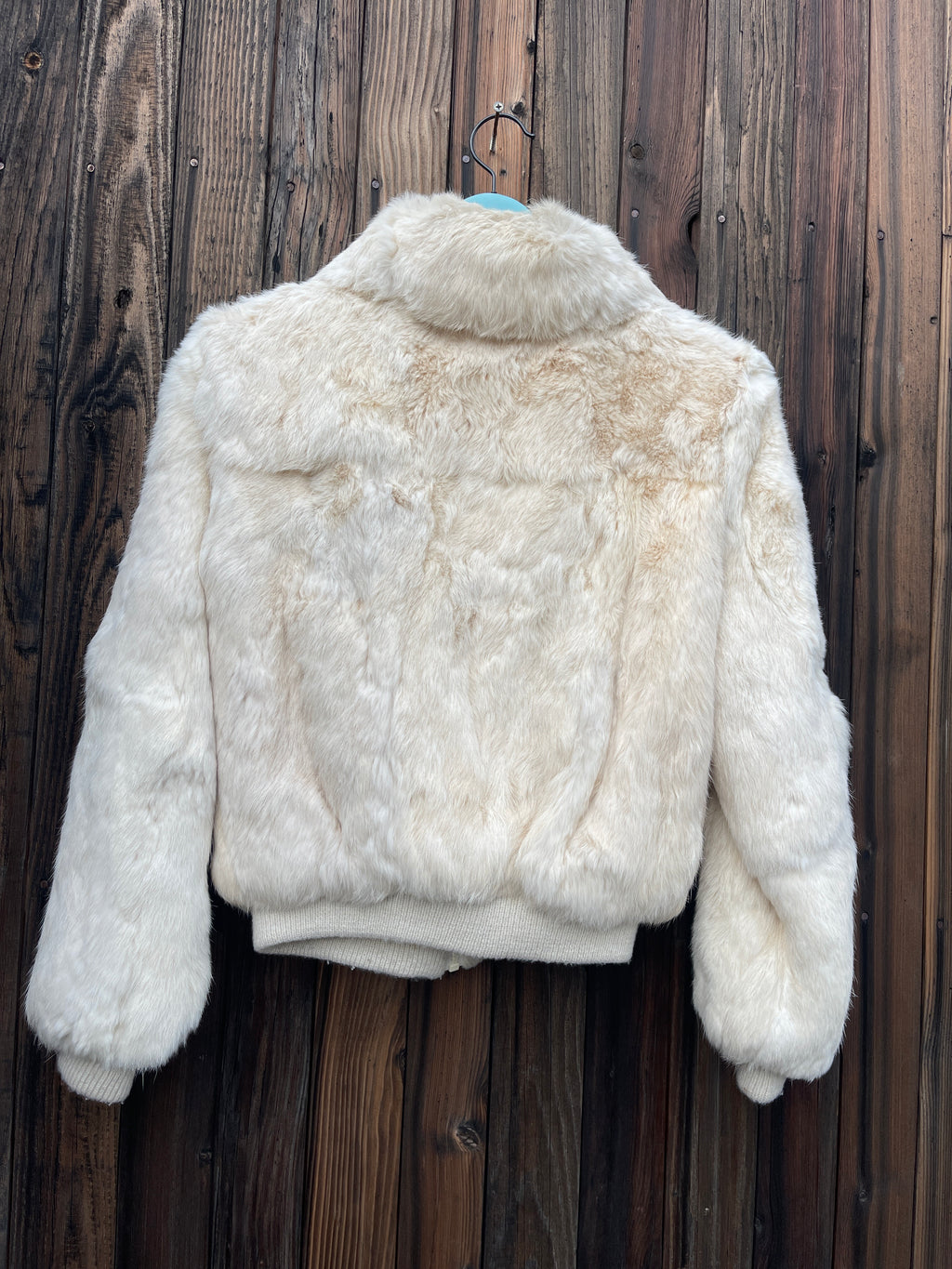 Real Coney fur bomber jacket