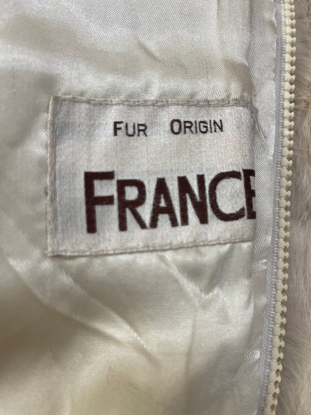 Real Coney fur bomber jacket