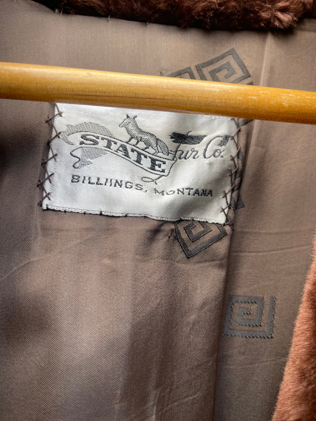 Vintage Faux Fir Coat