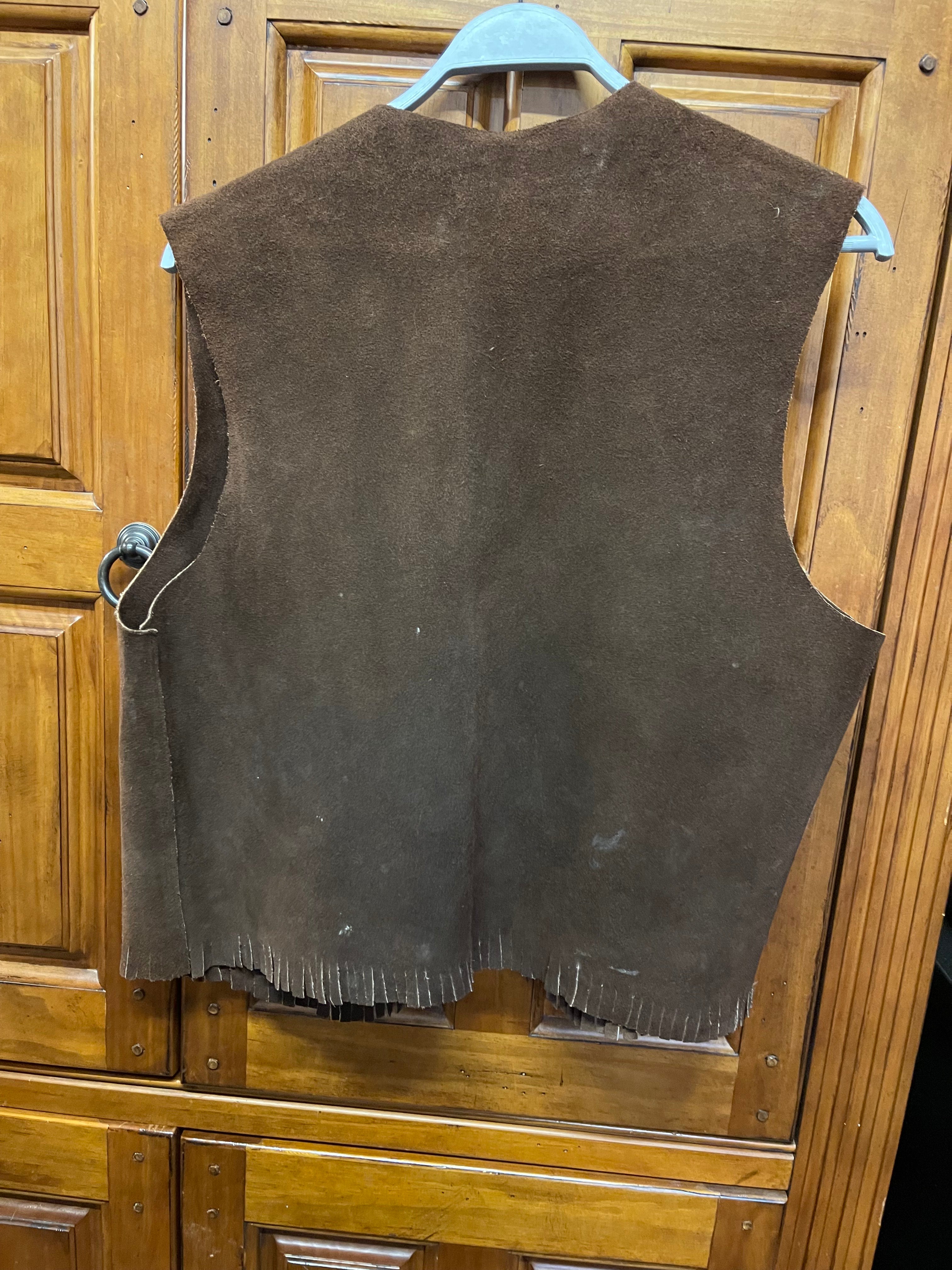 Handmade Fringe & Beaded Vest