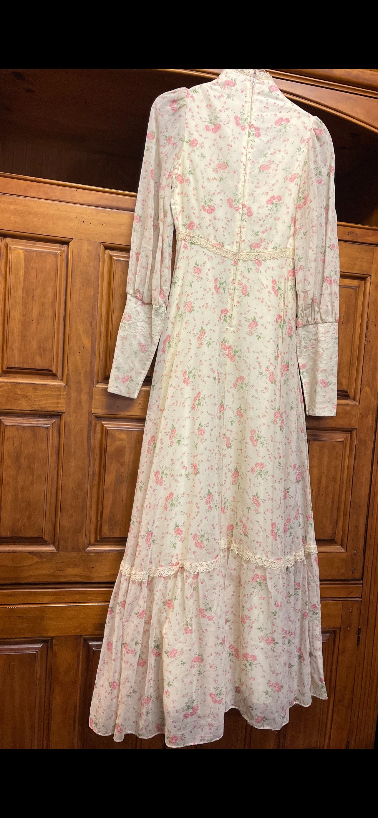 Vintage Western Floral Dress