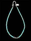 Turquoise and Mexican Pearl Necklace