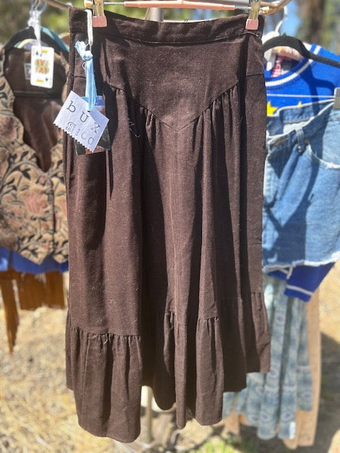 Jessica's Gunnies Vintage Corduroy Skirt