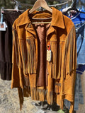 Real Buckskin Fringe Jacket